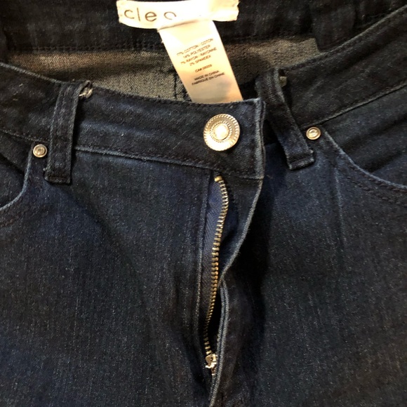 CLEO | Dark Wash 5 Pocket Slim Leg Jean SIZE 14 - Picture 9 of 16